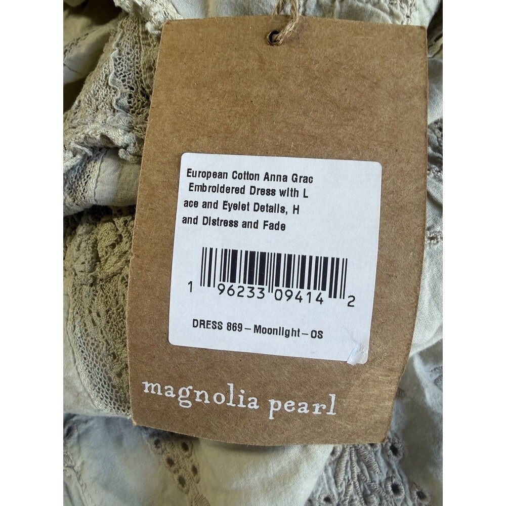Magnolia Pearl Anna Grace Embroidered Dress NWT OS - Picture 8 of 9